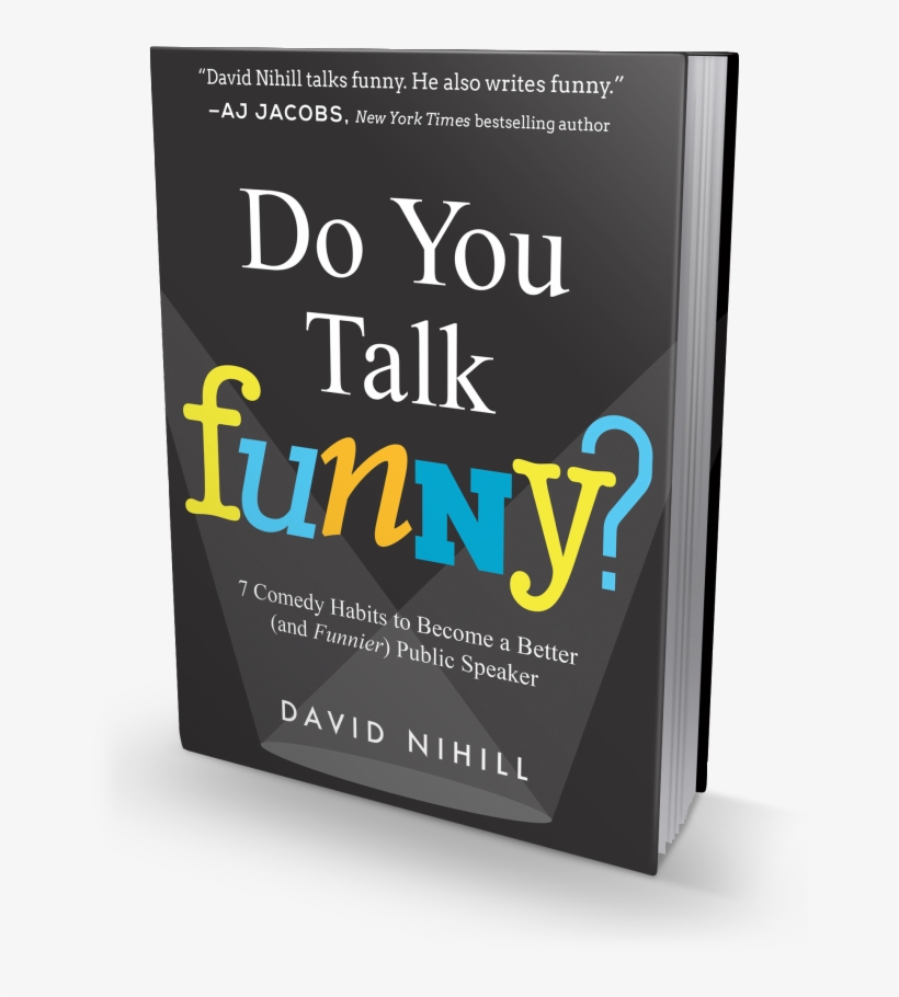 Cover With Shadow Png 3d - Do You Talk Funny?: 7 Comedy Habits C Speaker [book], transparent png #580402