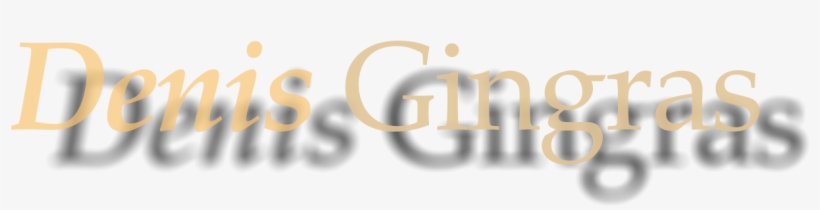 Denis Gingras Selfportrait - Graphics, transparent png #580474