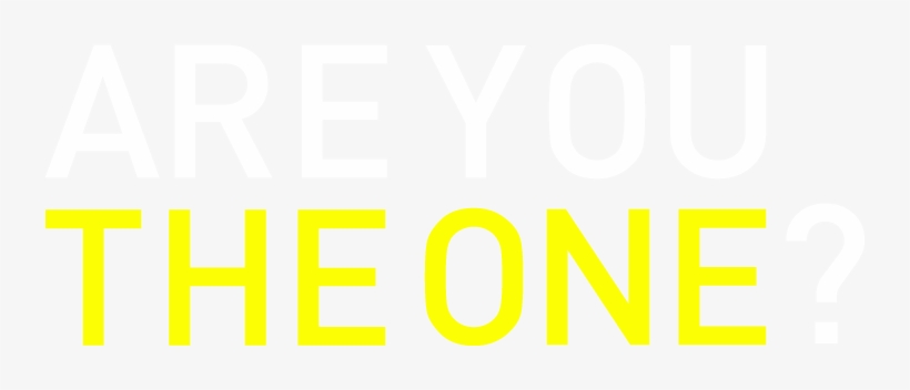 Are You The One - You The One, transparent png #580567