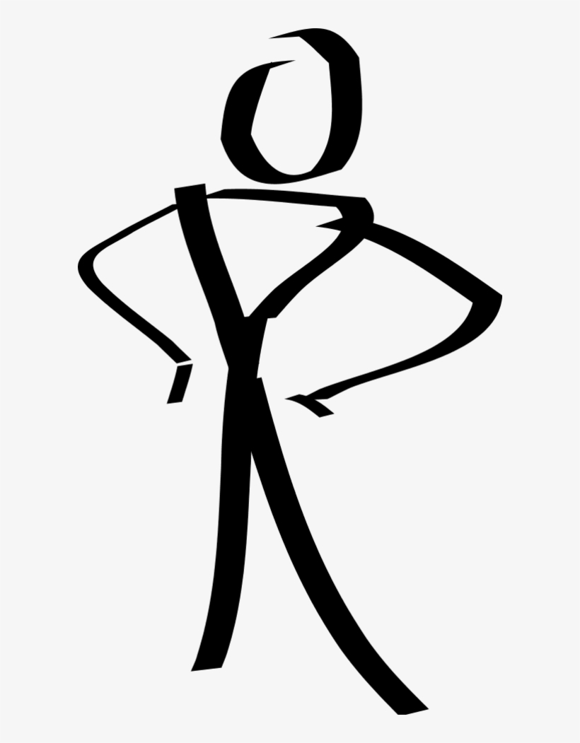 Person Cartoon 3157 Large - Stick Figure Clip Art, transparent png #580624