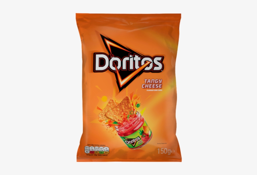 Doritos Tangy Cheese 150g - Doritos Tangy Cheese, transparent png #580755