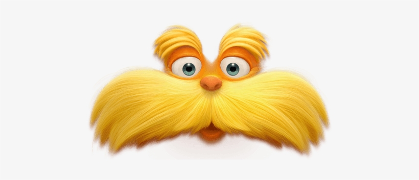 The Lorax Face - Lorax Png, transparent png #580980