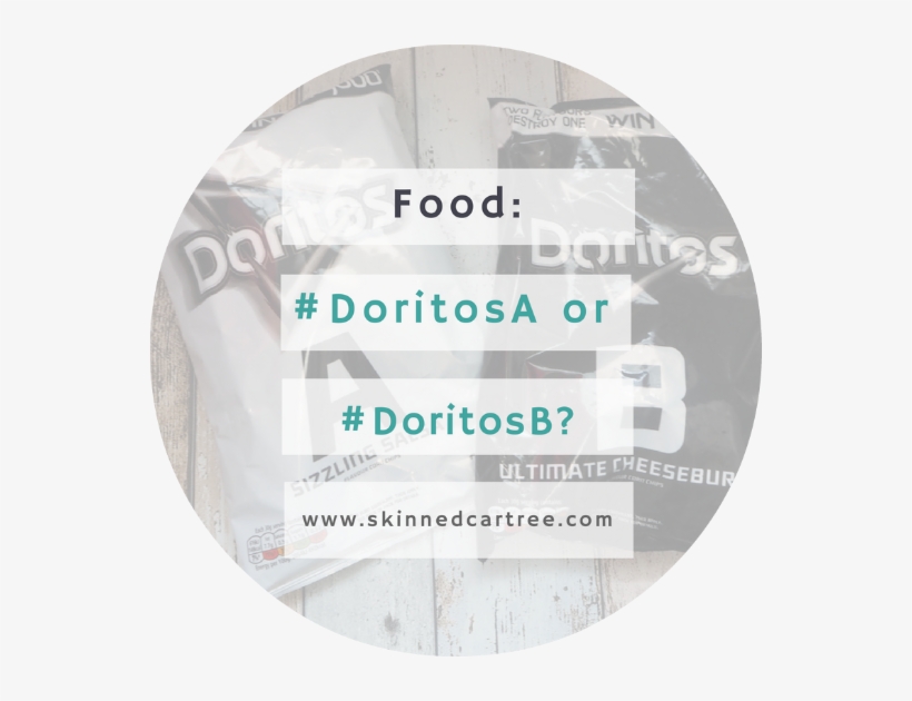 Doritos A Or B - Label, transparent png #581170