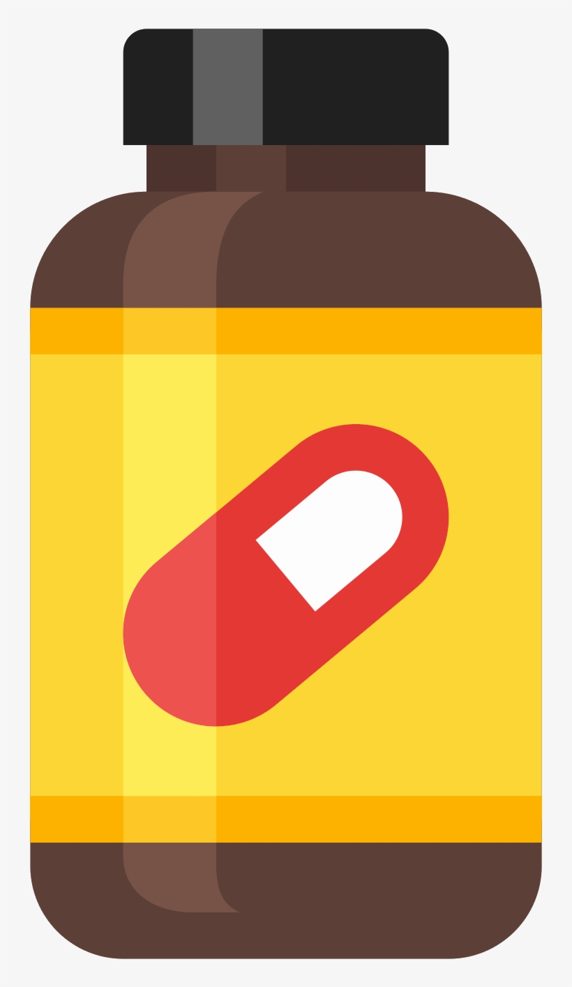 Pill Bottles Png - Dietary Supplement, transparent png #581539