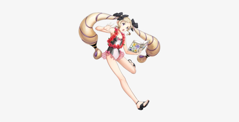 Elise Tropical Flower Btlface - Cartoon, transparent png #581590