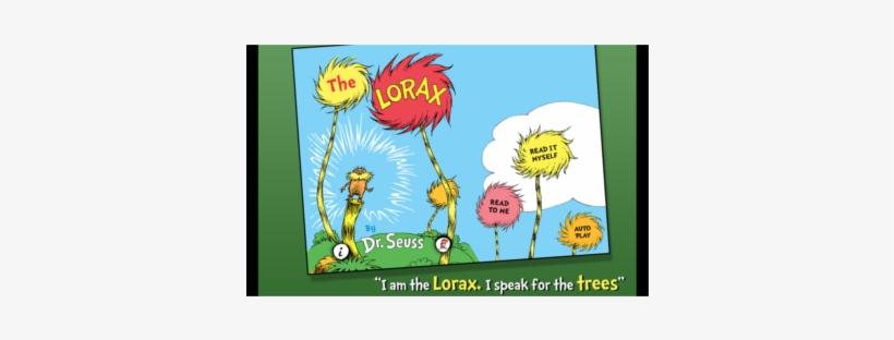 The Lorax- Dr - Dr Seuss Lorax, transparent png #581883