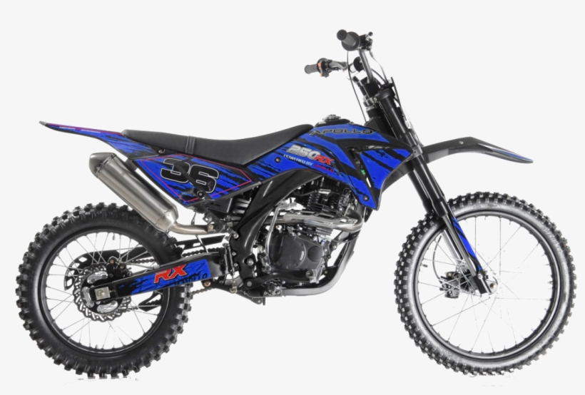 Dirt Bikes - Blue Dirt Bike Png, transparent png #582139