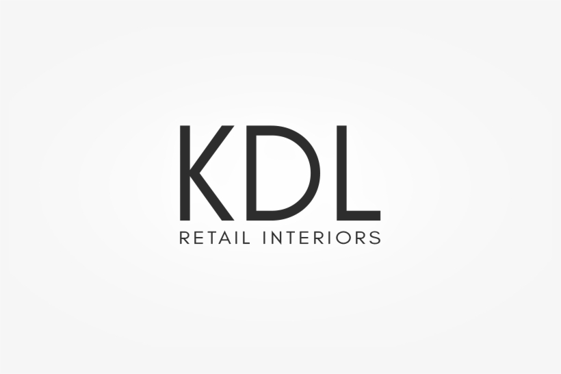Kdl Retail Interiors Logo Whiteglow - Graphic Design, transparent png #582140