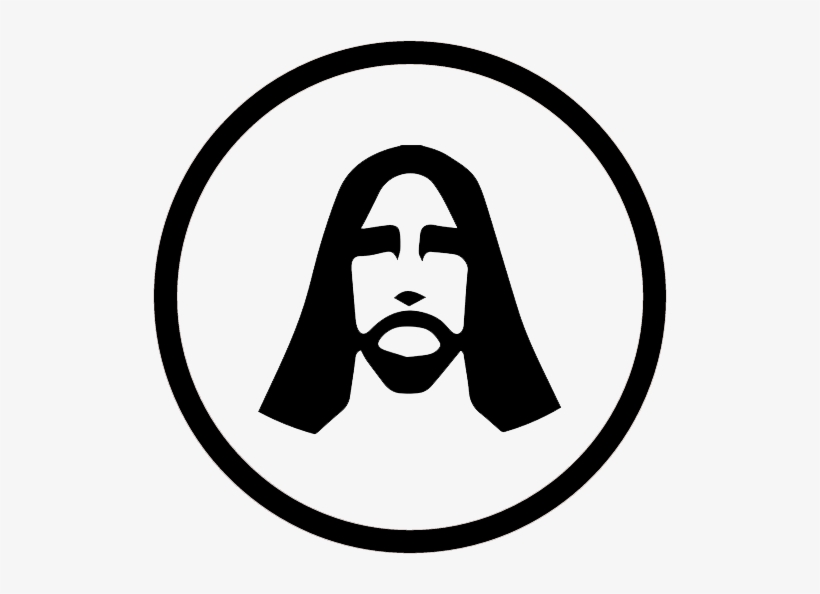 Jesus - Lead Icon Png Black, transparent png #582288