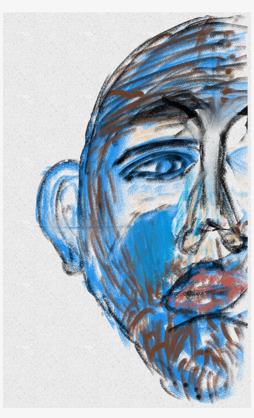 Face, Found Somewhere In My Collective Unconscious - Sketch, transparent png #582366