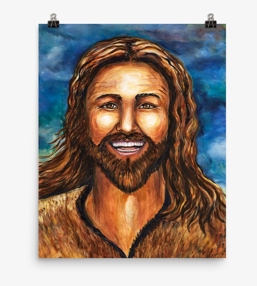Prophetic Art Print - Happy Jesus Theresa Dedmon, transparent png #582372