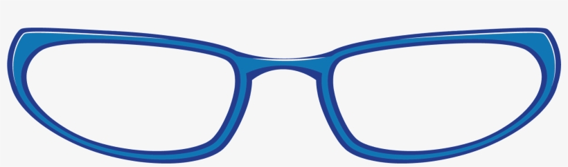 Sunglasses Clipart - Blue Eyeglasses Clipart, transparent png #582414