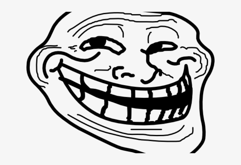 Trollface Png Transparent Images - Rick Roll Troll, transparent png #583069