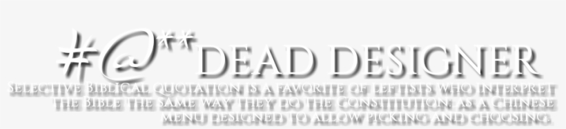 Dead Designer Text - Calligraphy, transparent png #583148