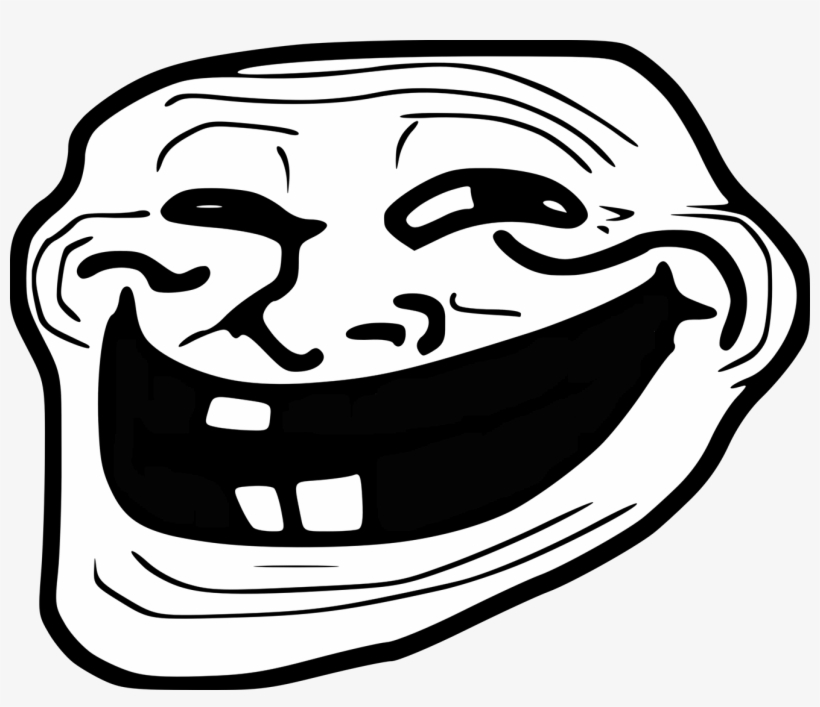 Troll Face Uncle - Troll Face Laughing, transparent png #583230