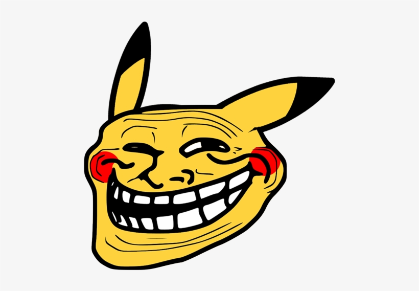 Pokemon Troll Face Images Pokemon Images - Mario Troll Face Png, transparent png #583360