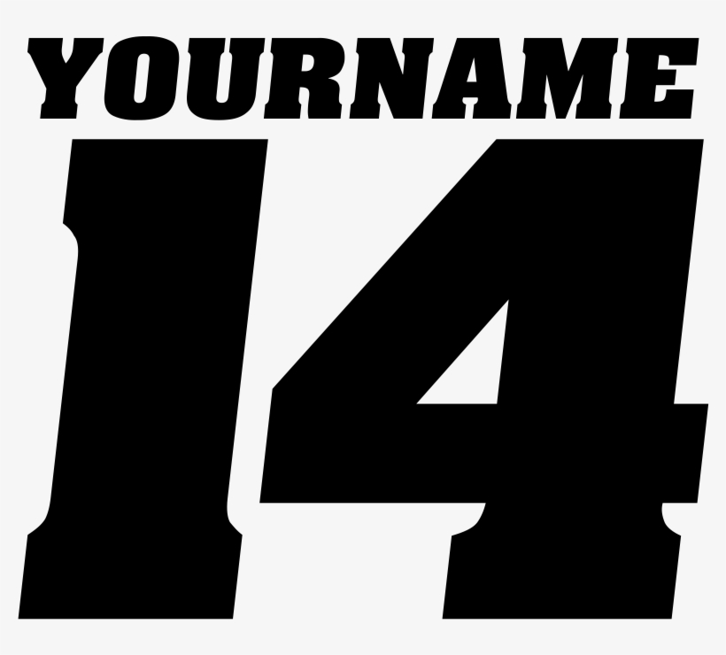 1 Color Race Number Decals With Name -sx Mx Atv Ama - Motorcycle, transparent png #583597