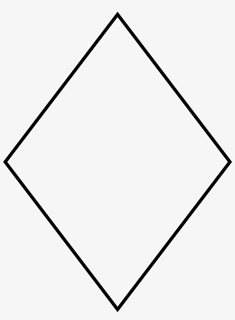 Svg Shapes Diamond - Triangle, transparent png #583714