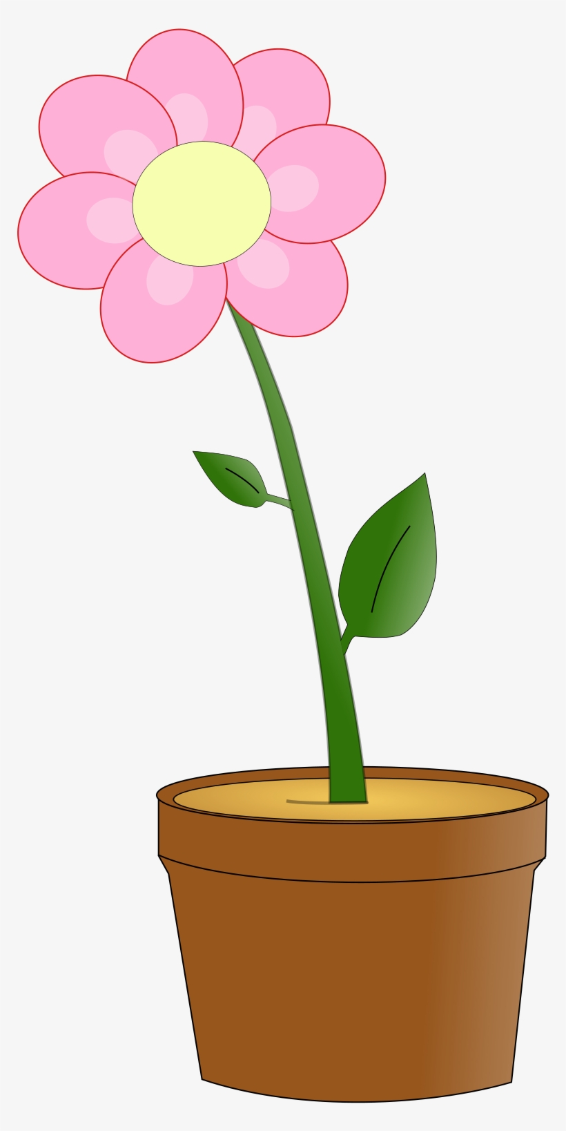 Blumentopf Clip Transparent Download - Clip Art Of Flowers, transparent png #583981