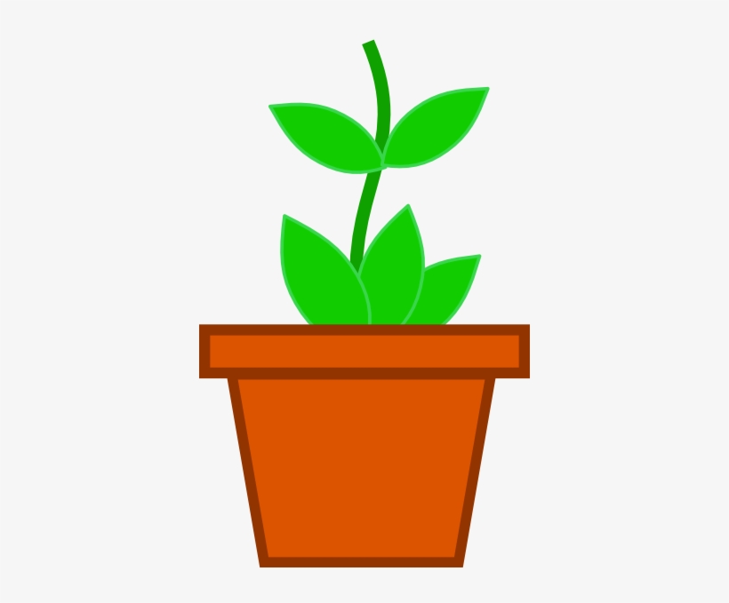 Vector Royalty Free Stock Clip Art At Clker Com Vector - Flower Pot Clipart, transparent png #584000