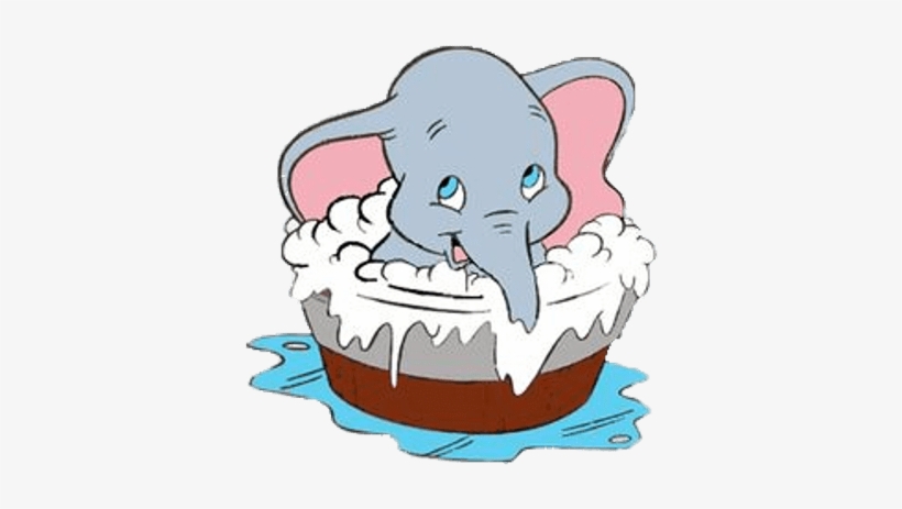 Dumbo In Bath Tub - Dumbo Pins, transparent png #584046