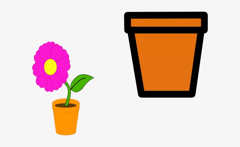 Flower In A Pot, transparent png #584136