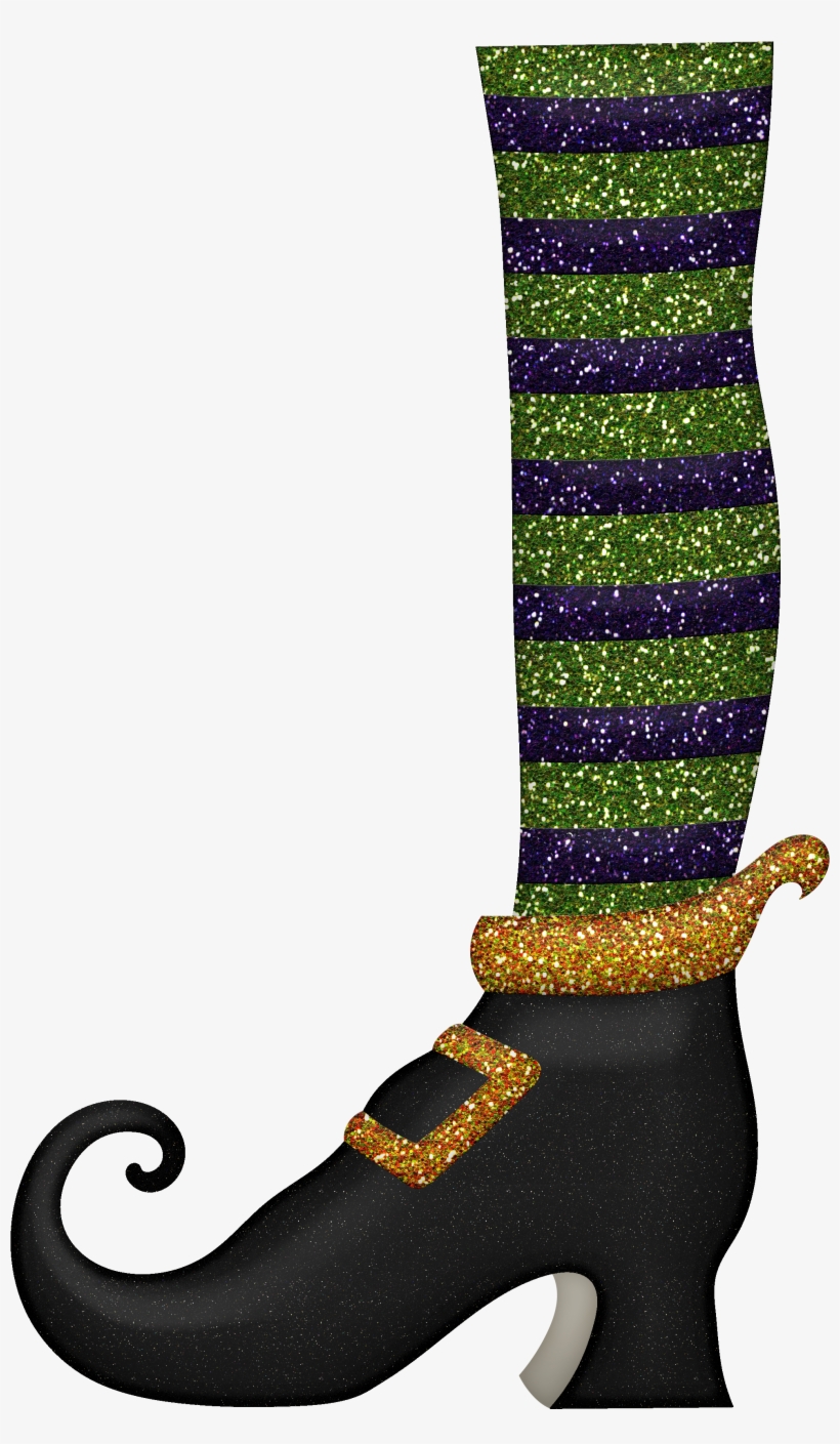 Shoe And Leg - Witch Legs Png Transparent, transparent png #584386
