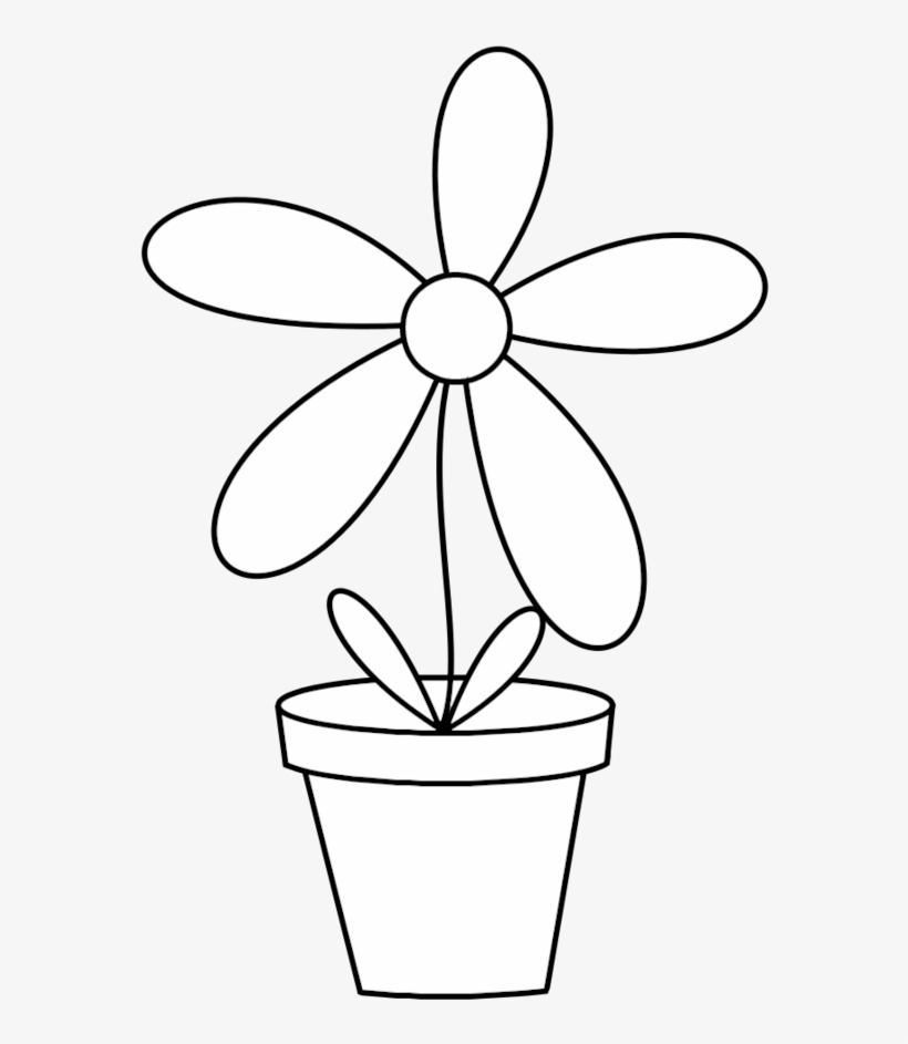 Picture Free Stock Awesome Pots Ensign Best Evening - Flower Pot Png Black And White, transparent png #584410