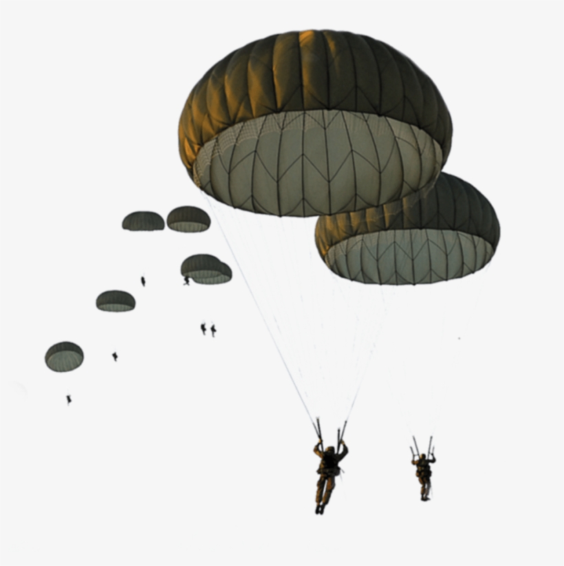 Milit R Fallschirmspringer Truppenschule - Parachute Army Png, transparent png #584905