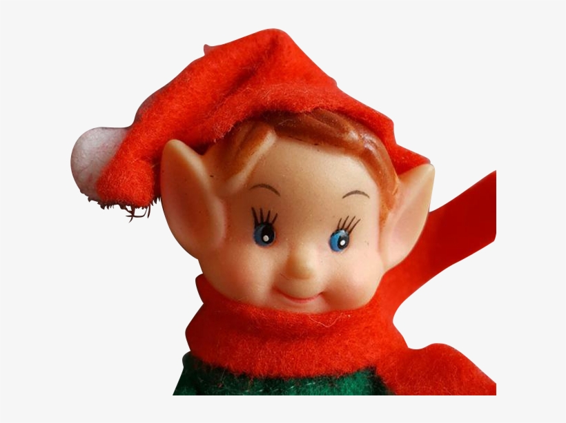 Vintage Christmas Elf Knee Hugger Likely The Elf On - The Elf On The Shelf, transparent png #584994