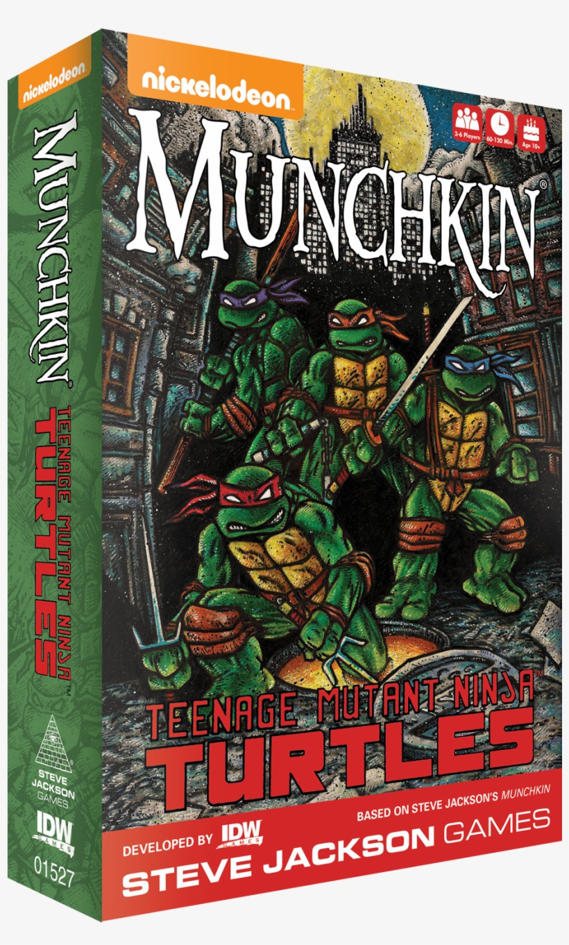 We Are Excited To Announce That Idw Games, In Conjunction - Munchkin Teenage Mutant Ninja Turtles, transparent png #585062