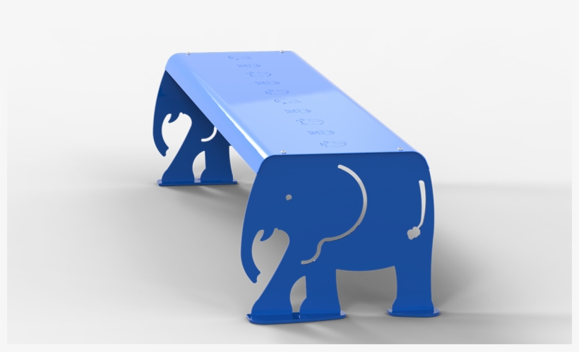 Dumbo Model Bench For Urban Furniture Dumbo Seat - Indian Elephant, transparent png #585120