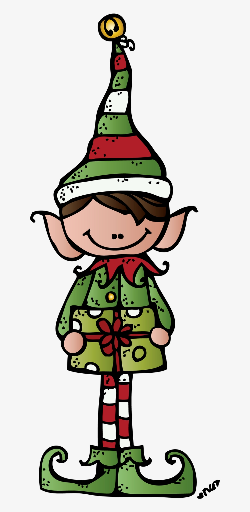 Elf On The Shelf Unit Posted Can T Wait - Dj Inkers Clip Art Christmas, transparent png #585429
