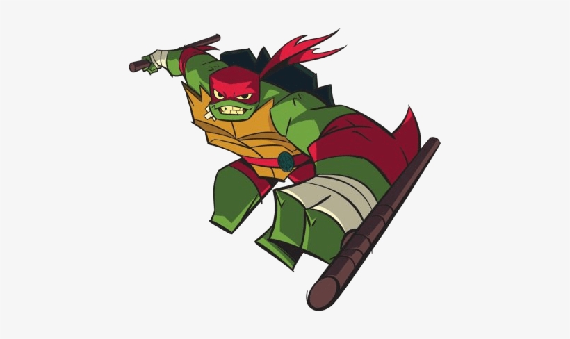 Raph Looks Ready To Lead In Rise Of The Teenage Mutant - Rise Of The Teenage Mutant Ninja Turtles Raphael, transparent png #585575
