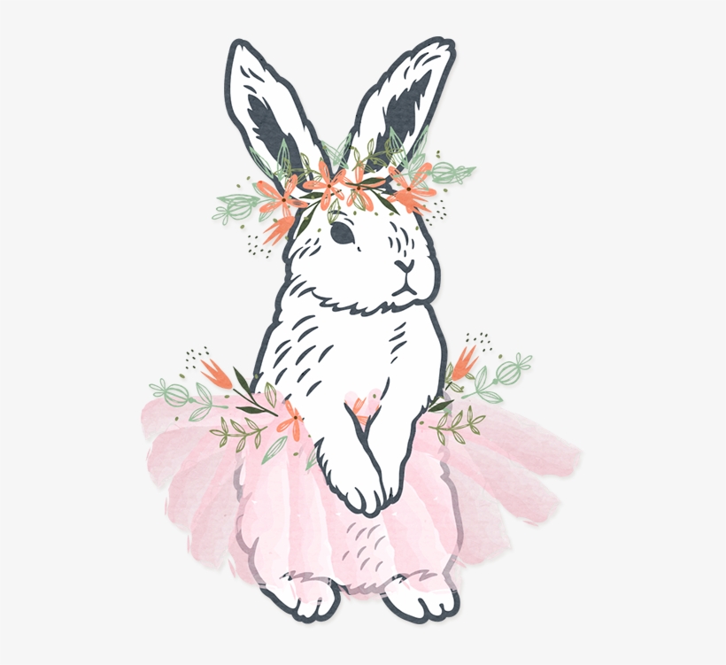 Here Comes The Bunny Trail - Illustration, transparent png #586106