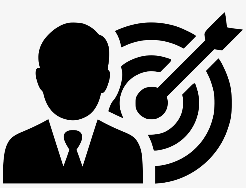 Man Target Goal Success Bullseye Comments - Goal Icon Png, transparent png #586381