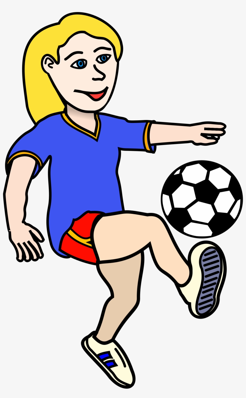 Snack Clipart Soccer - Play Soccer Clipart, transparent png #586469
