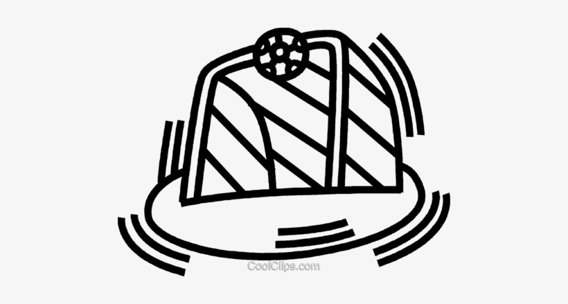 Soccer Net Royalty Free Vector Clip Art Illustration, transparent png #586523