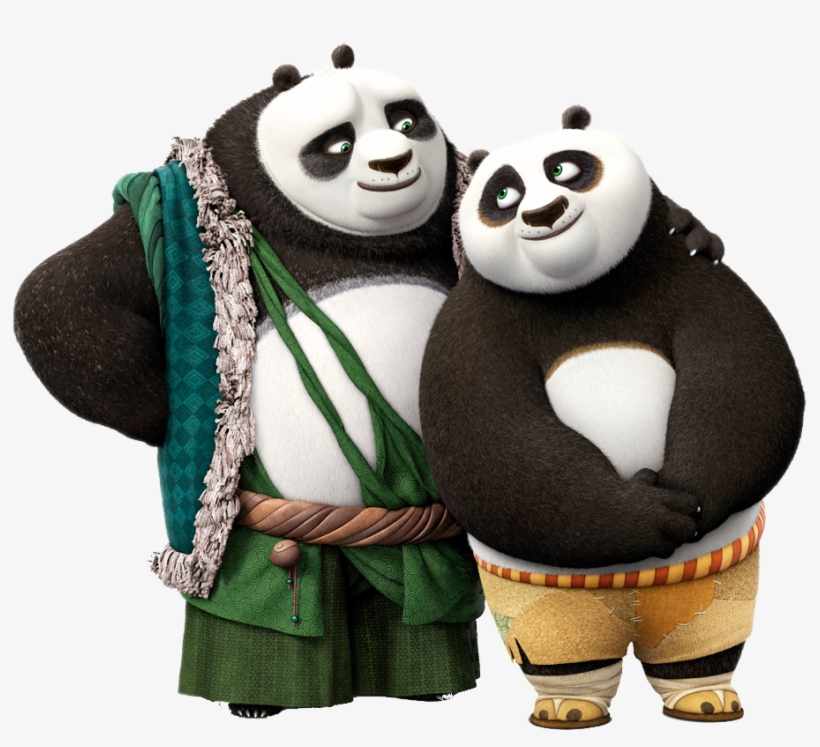 Kung Fu Panda Png Free Image - Room Mates Dreamworks Kung Fu Panda 3 Peel And Stick, transparent png #586633