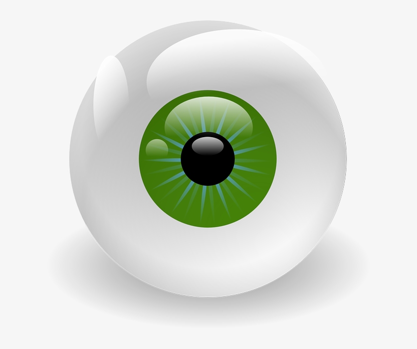 Png Transparent Stock Eyeball Clipart Green Eye - Eye Clip Art, transparent png #587006