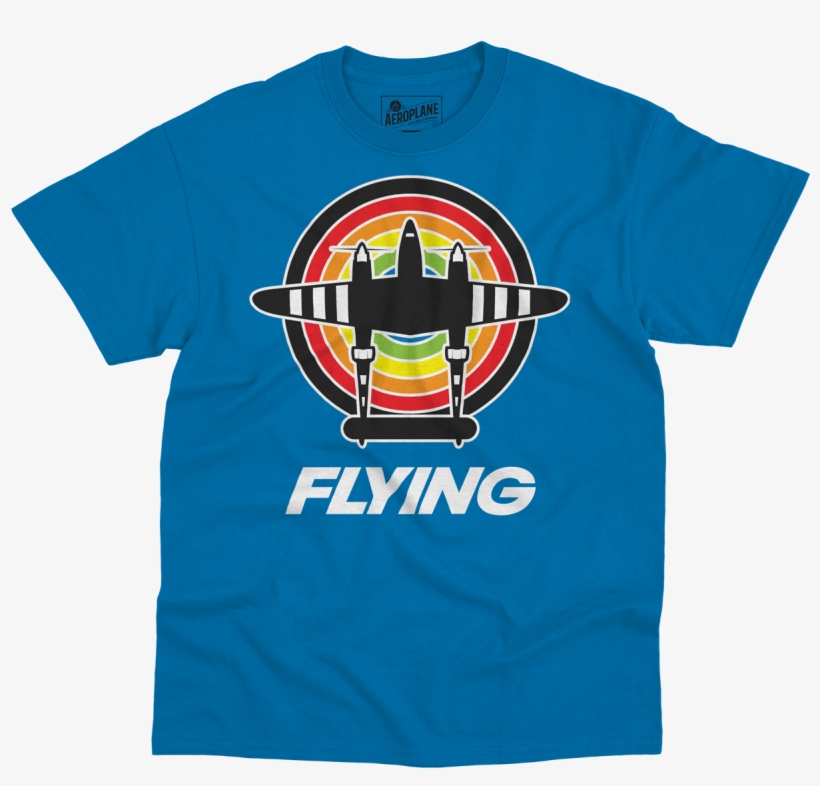 Flying Bullseye Flying Aero Shop T-shirt - Flying, transparent png #587007