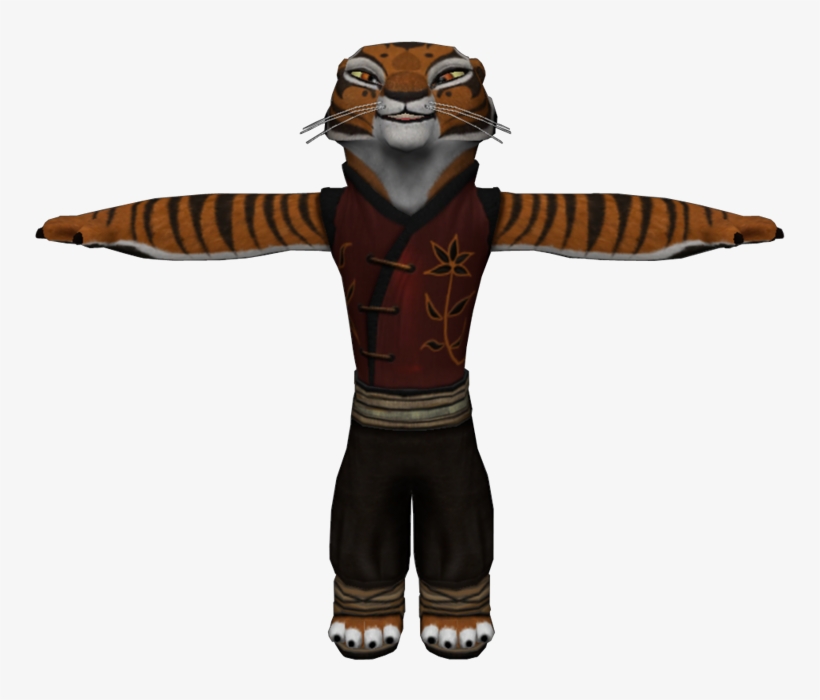 Download Zip Archive - Kung Fu Panda Tigress, transparent png #587220