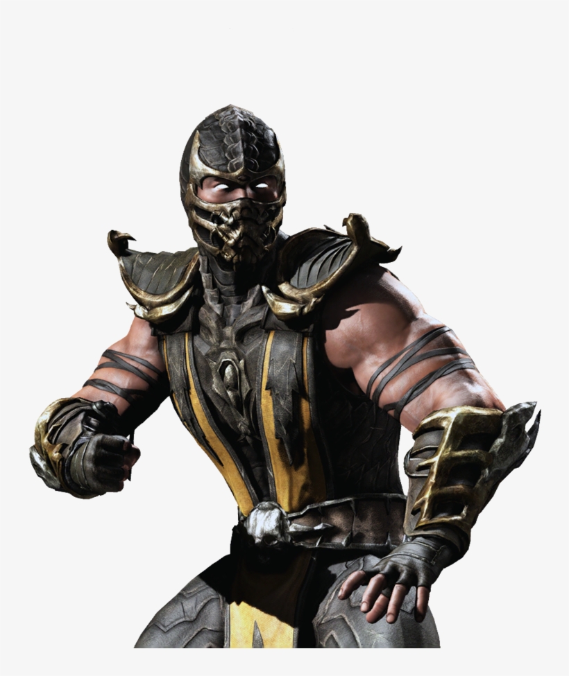 Mortal Kombat X Ios Scorpion Render 3 By Wyruzzah-d8p0m53 - Scorpion Mortal Kombat 9 Png, transparent png #587241