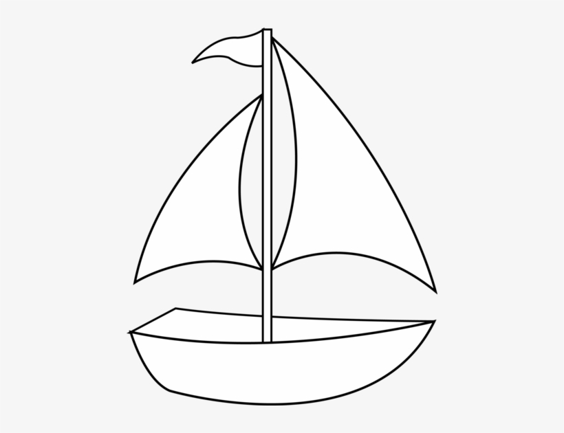 Clipart Best - Small Sail Boat Clipart, transparent png #587359