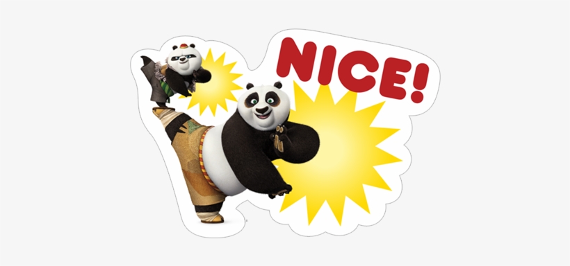 Viber Sticker «kung Fu Panda 3» - Po Kung Fu Panda 3, transparent png #587490