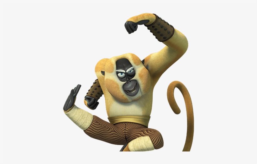 Panda Monkey Png - Kung Fu Panda Monkey Real, transparent png #587623