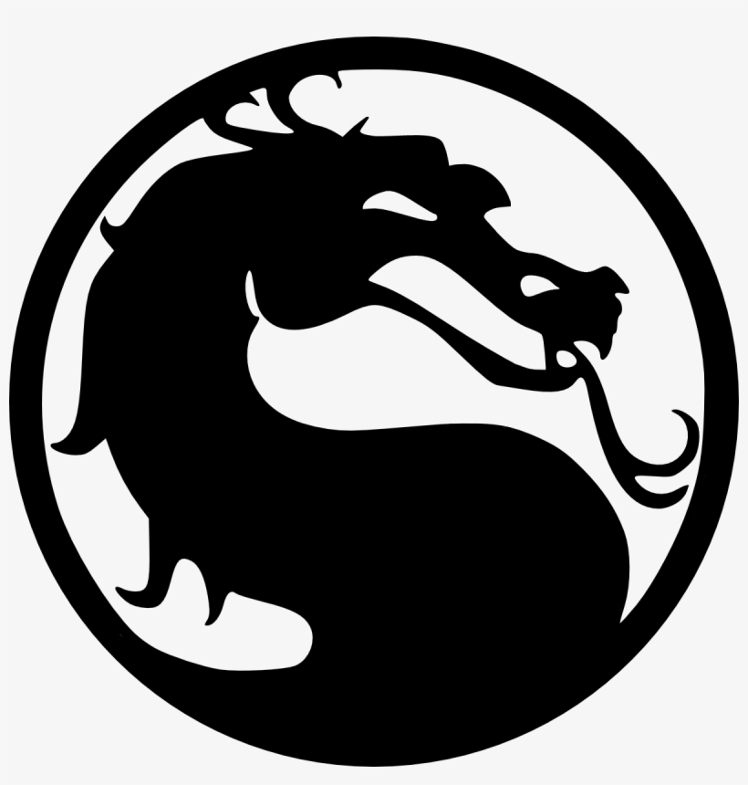 Mortal Kombat Silhouette - Mortal Kombat Logo Png, transparent png #587854