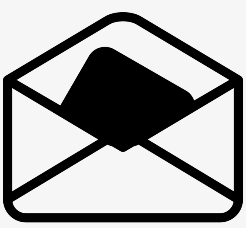Sobre De Carta Abierto Dibujo Clipart Computer Icons - Email Symbol, transparent png #587876