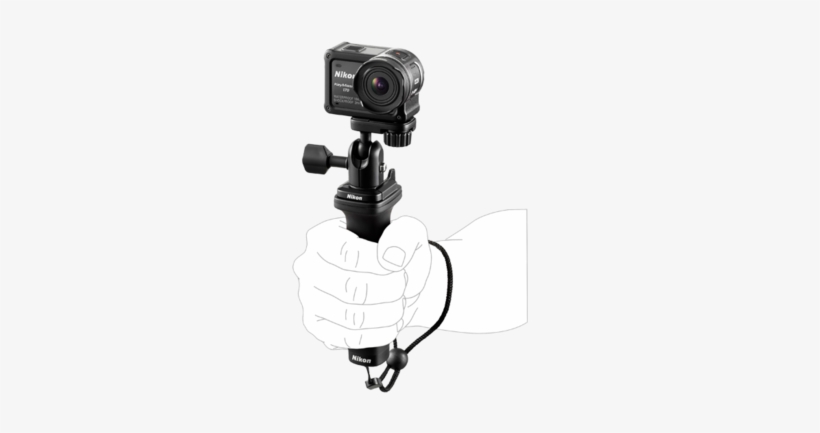 Nikon Keymission Mp-aa1 Handy Grip - Nikon Handy Grip Mp-aa1, transparent png #588080