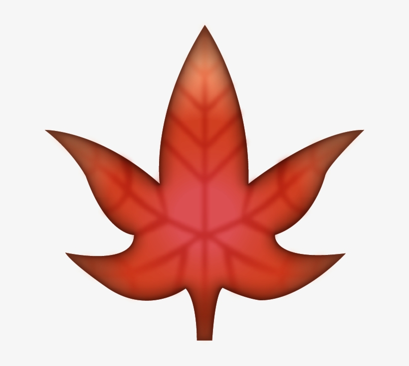 Maple Leaf Emoji Transparent, transparent png #588144